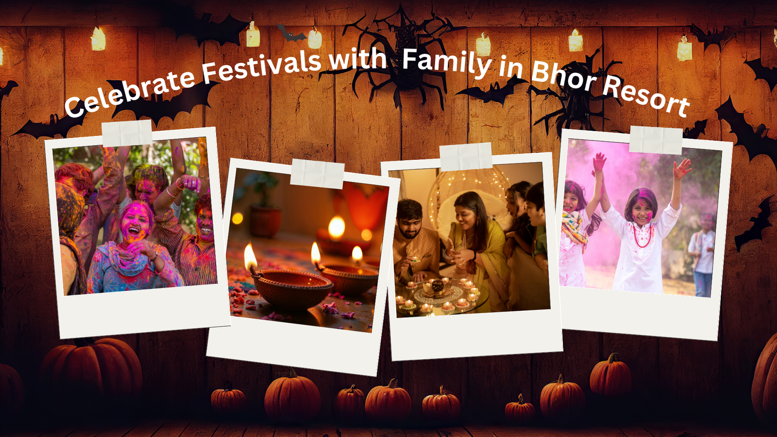 Celebrate Festivals with Family in Bhor Resort
